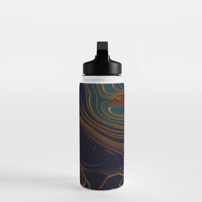 Peacock Ocean Water Bottle Gallery Image 3
