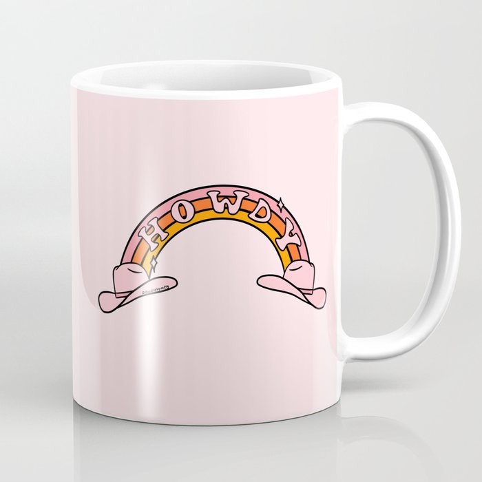 Howdy Rainbow Coffee Mug Gallery Image 1