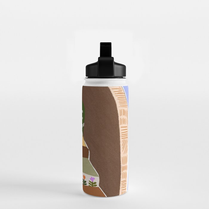 Orange Tree Blue Sky Water Bottle Gallery Image 2