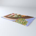 Orange Tree Blue Sky Rug Gallery Image 3