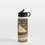 Orange Tree Blue Sky Water Bottle Gallery Image 1