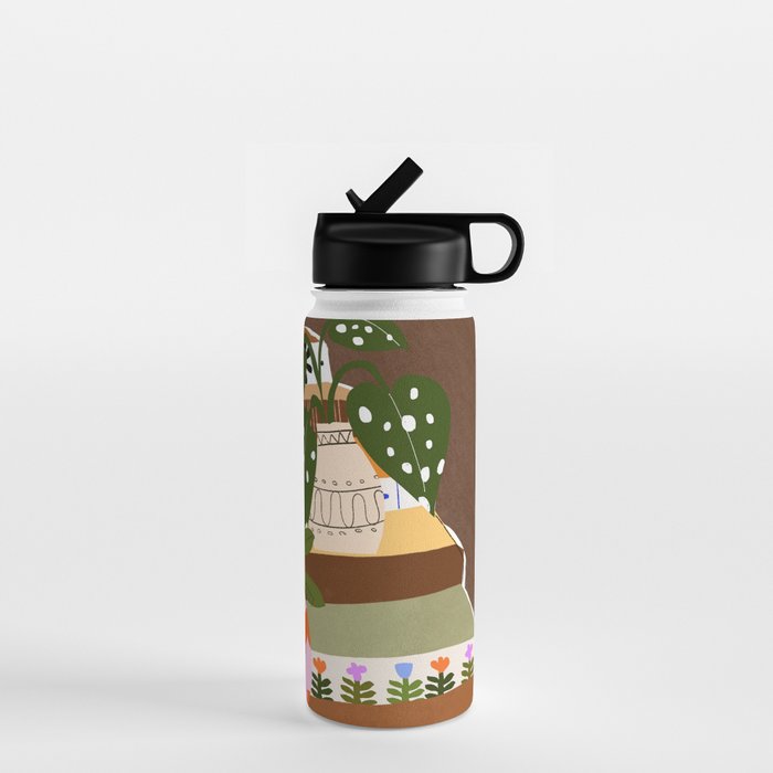 Orange Tree Blue Sky Water Bottle Gallery Image 1