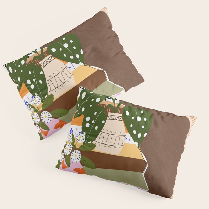 Orange Tree Blue Sky Pillow Sham Gallery Image 3