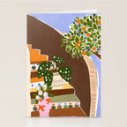 Orange Tree Blue Sky Stationery Card Gallery Image 2