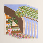 Orange Tree Blue Sky Wrapping Paper Gallery Image 3