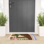 Orange Tree Blue Sky Welcome Mat Gallery Image 3