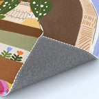 Orange Tree Blue Sky Rug Gallery Image 4