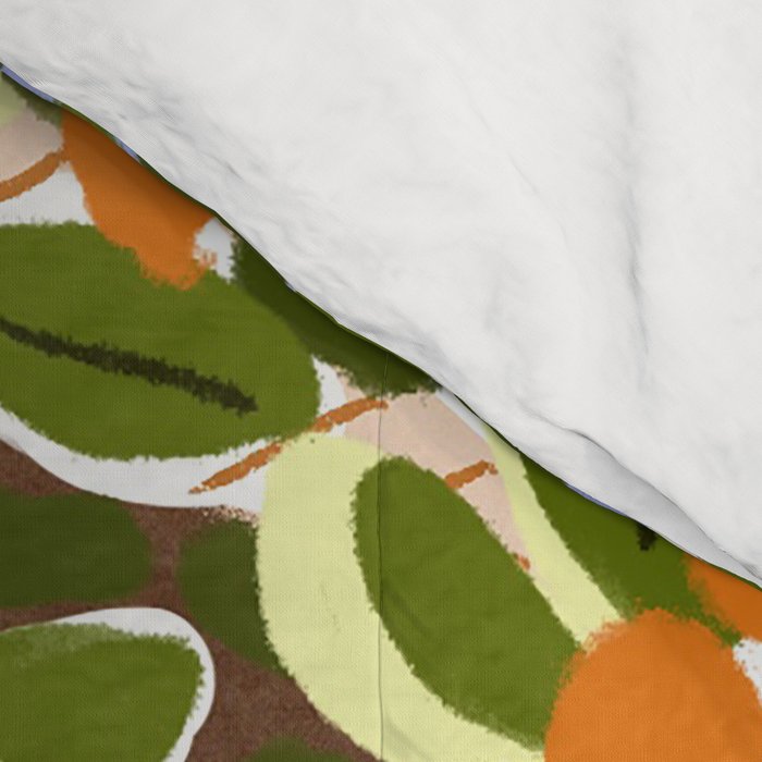 Orange Tree Blue Sky Comforter Gallery Image 4