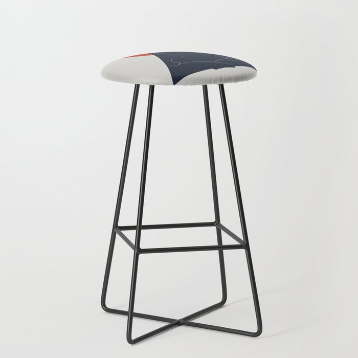 Cat Landscape 63: Meow-ditation Stool Gallery Image 1