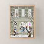 little record store Mini Art Print Gallery Image 1