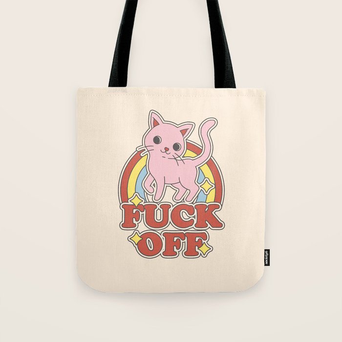 Fuck Off Tote Bag Gallery Image 1