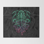 The Call of Cthulhu Throw Blanket Gallery Image 2