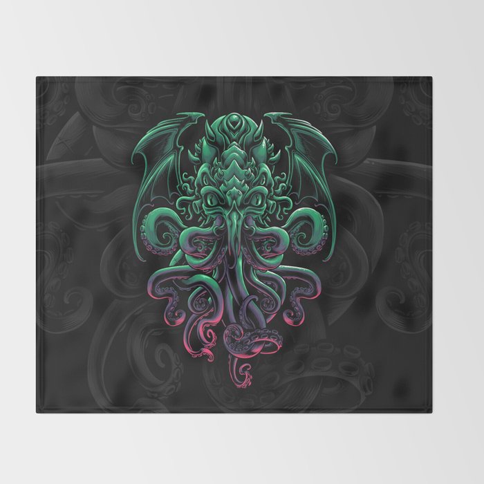 The Call of Cthulhu Throw Blanket Gallery Image 2
