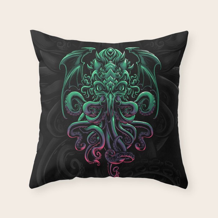 The Call of Cthulhu Throw Pillow Gallery Image 6