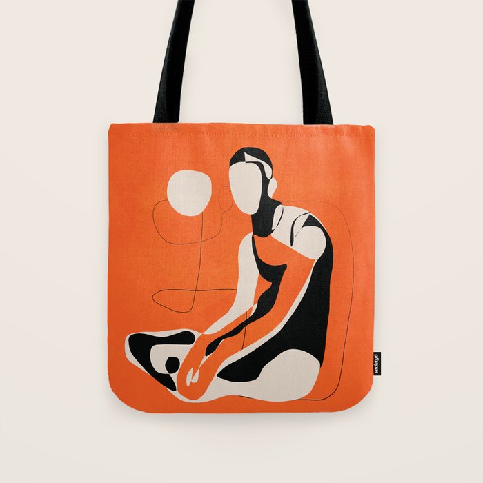 Abstract Woman Body 2  Tote Bag Gallery Image 1