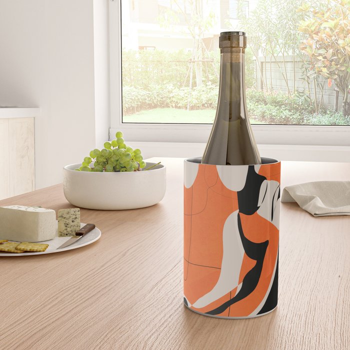 Abstract Woman Body 2  Wine Chiller Gallery Image 4