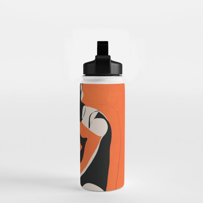 Abstract Woman Body 2  Water Bottle Gallery Image 2