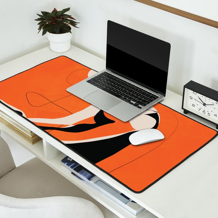 Abstract Woman Body 2  Desk Mat Gallery Image 2