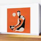 Abstract Woman Body 2  Wall Mural Gallery Image 2