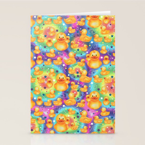 Rainbows and Ducks Stationery Card Gallery Image 2