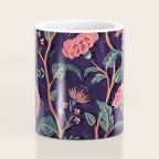 Indienne Vine - Deep Coral  Coffee Mug Gallery Image 4