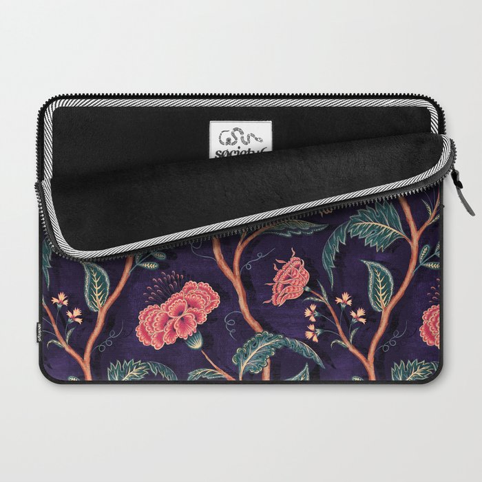 Indienne Vine - Deep Coral  Laptop Sleeve Gallery Image 2