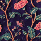 Indienne Vine - Deep Coral  Coffee Mug Gallery Image 2