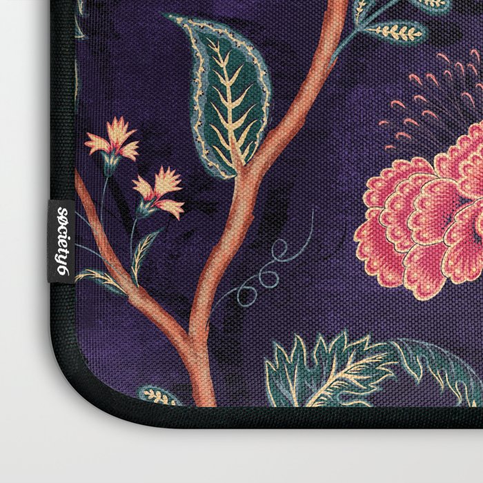 Indienne Vine - Deep Coral  Laptop Sleeve Gallery Image 3