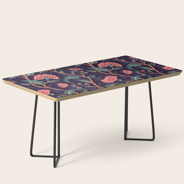 Indienne Vine - Deep Coral  Coffee Table Gallery Image 1