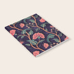 Indienne Vine - Deep Coral  Notebook Gallery Image 2