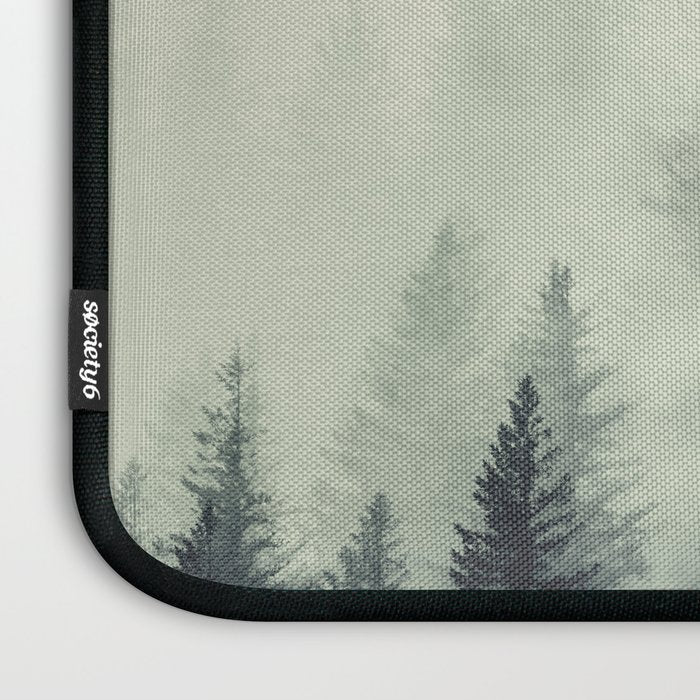 Forest Green - Pacific Northwest Forest Laptop Sleeve Gallery Image 3