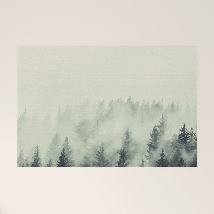 Forest Green - Pacific Northwest Forest Welcome Mat Gallery Image 1