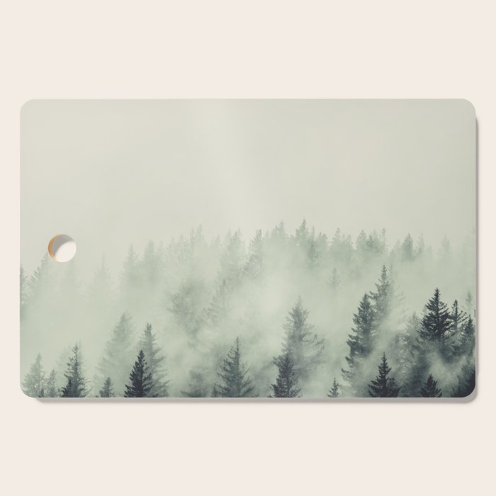 Forest Green - Pacific Northwest Forest Cutting Board Gallery Image 1