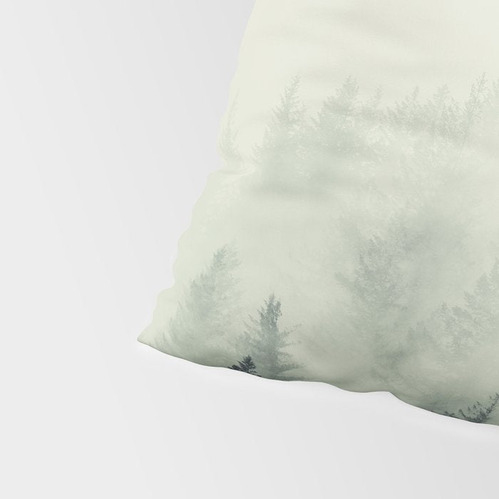 Forest Green - Pacific Northwest Forest Pillow Sham Gallery Image 4