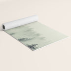 Forest Green - Pacific Northwest Forest Yoga Mat Gallery Image 2