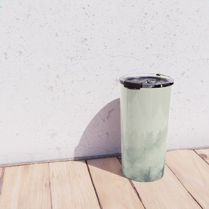 Forest Green - Pacific Northwest Forest Travel Mug Gallery Image 4