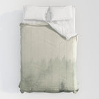 Forest Green - Pacific Northwest Forest Comforter Gallery Image 6