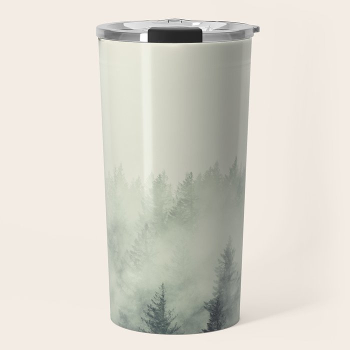 Forest Green - Pacific Northwest Forest Travel Mug Gallery Image 1