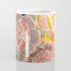 Tabriz Vintage Persian Floral Print Coffee Mug Gallery Image 4