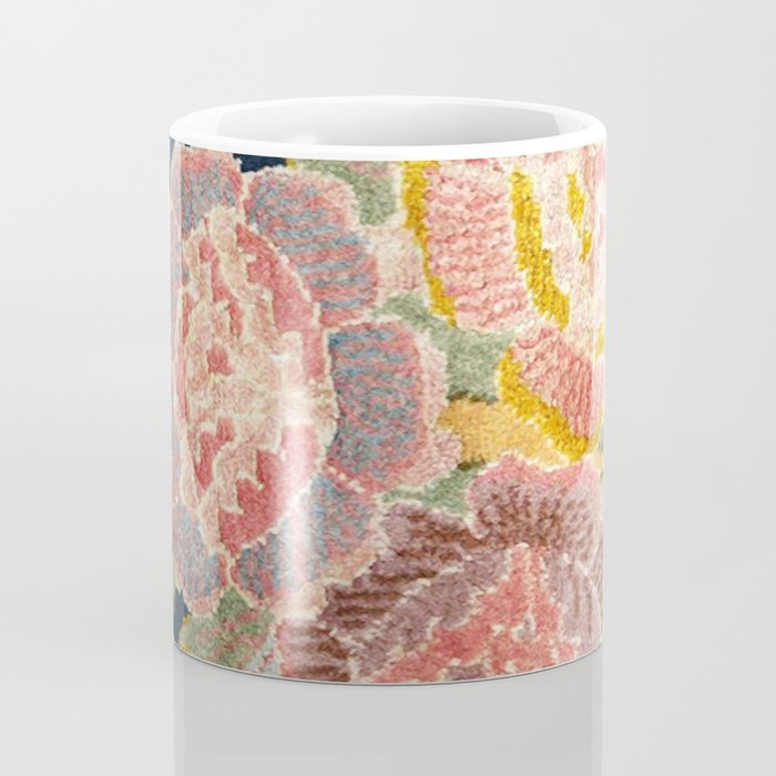 Tabriz Vintage Persian Floral Print Coffee Mug Gallery Image 4