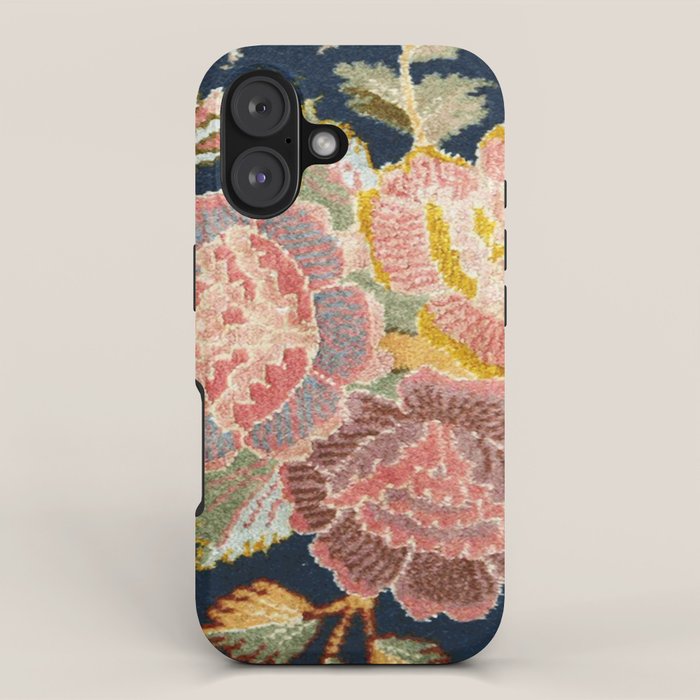 Tabriz Vintage Persian Floral Print iPhone Case Gallery Image 1