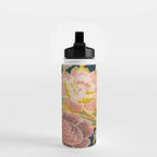 Tabriz Vintage Persian Floral Print Water Bottle Gallery Image 2