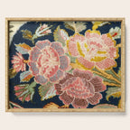 Tabriz Vintage Persian Floral Print Serving Tray Gallery Image 1