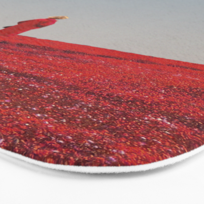 Everything was Red Bath Mat Gallery Image 3