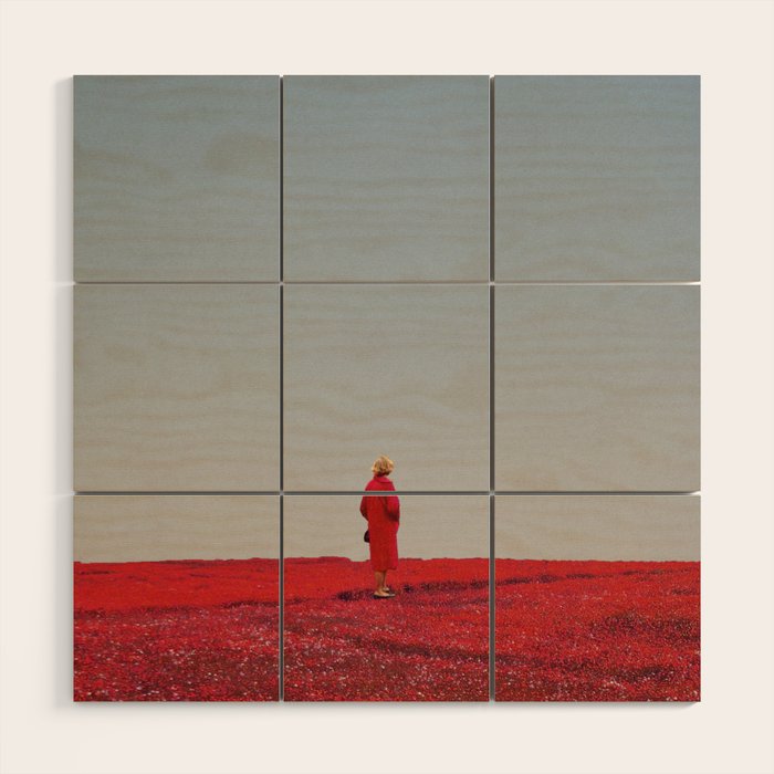 Everything was Red Wood Wall Art Gallery Image 1