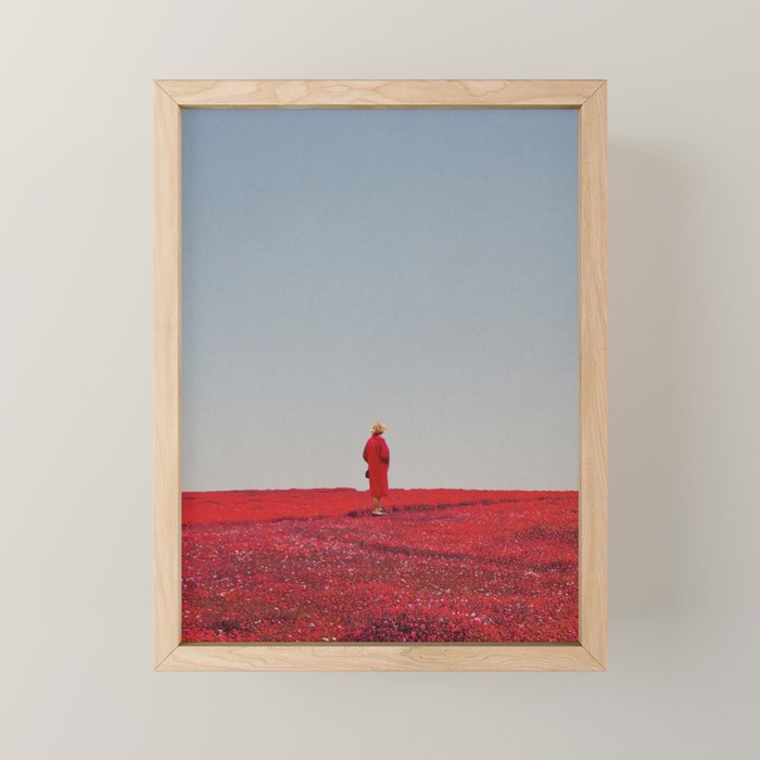 Everything was Red Mini Art Print Gallery Image 1