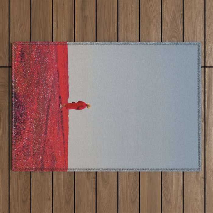 Everything was Red Outdoor Rug Gallery Image 1