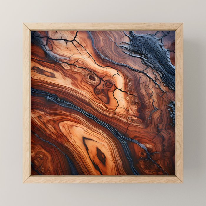 Wooden Essence Mini Art Print Gallery Image 1
