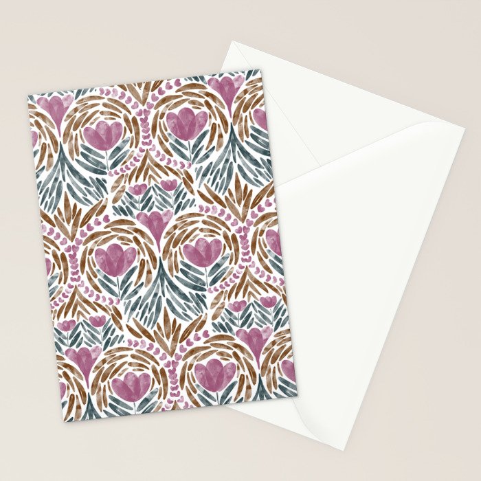 Floral Rhythm Botanic Stationery Card Gallery Image 2