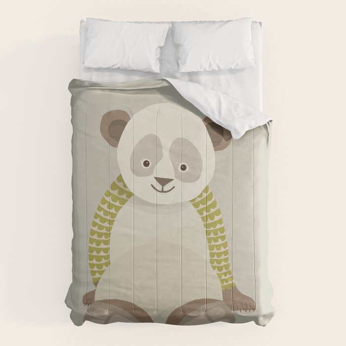 Whimsical Giant Panda Comforter Gallery Image 1